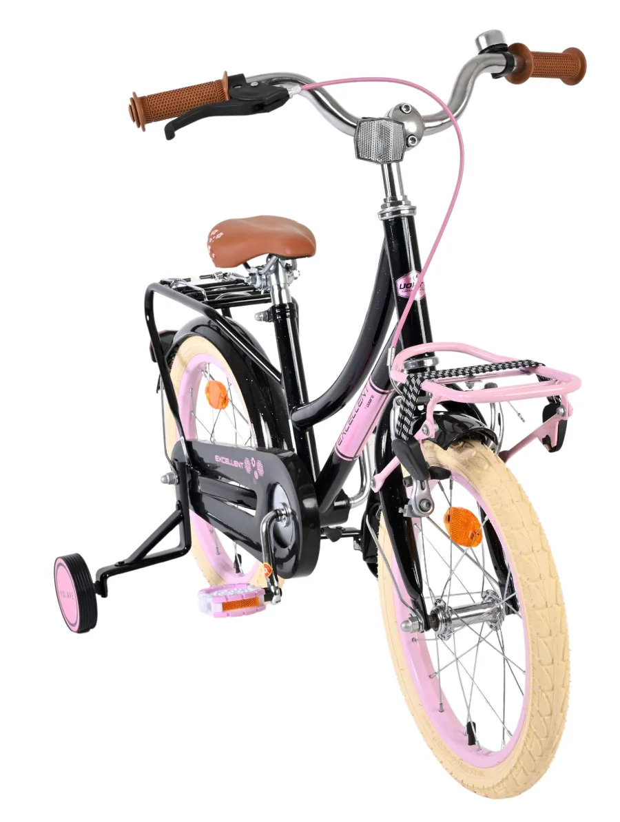 Volare Excellent Kinderfiets – Meisjes – 16 inch – Zwart – 95% afgemonteerd — foto 7