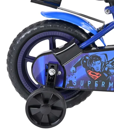Superman Kinderfiets – Jongens – Mag Wheels – 12 inch – Blauw