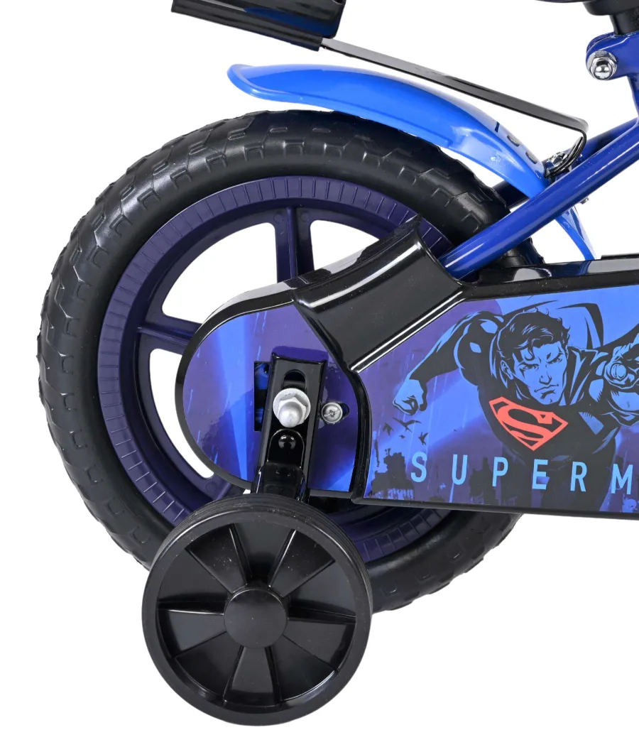 Superman Kinderfiets – Jongens – Mag Wheels – 12 inch – Blauw