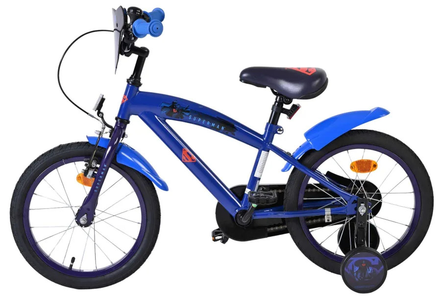 Superman Kinderfiets – Jongens – 16 inch – Blauw — foto 9