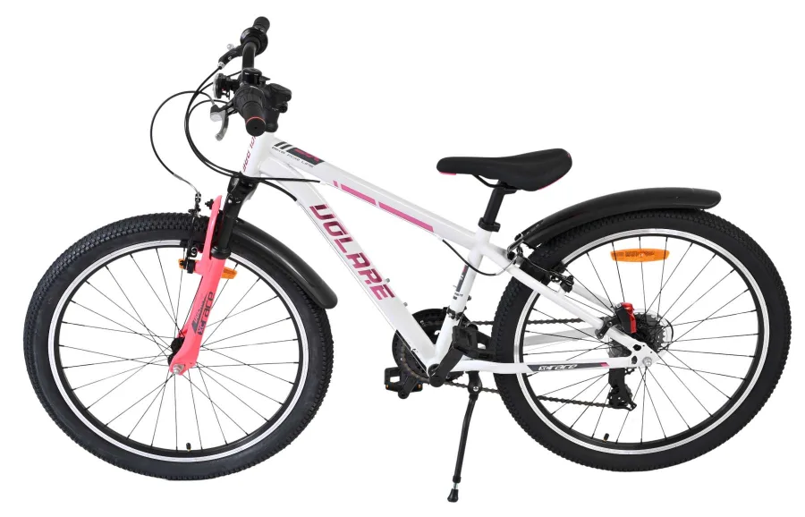 Volare XC Race Kinderfiets – 24 inch – 21 speed – Wit Roze — foto 12