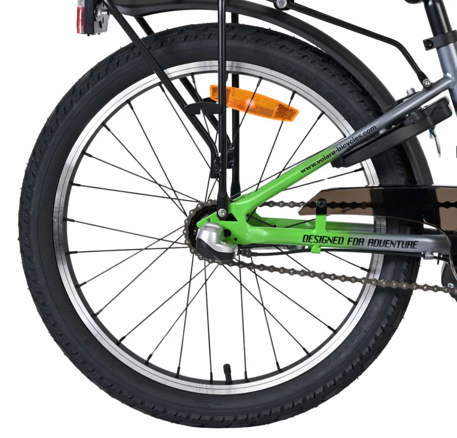 Volare Explorer Kinderfiets – Jongens – 20 inch – Donkergrijs – Nexus 3 — foto 2