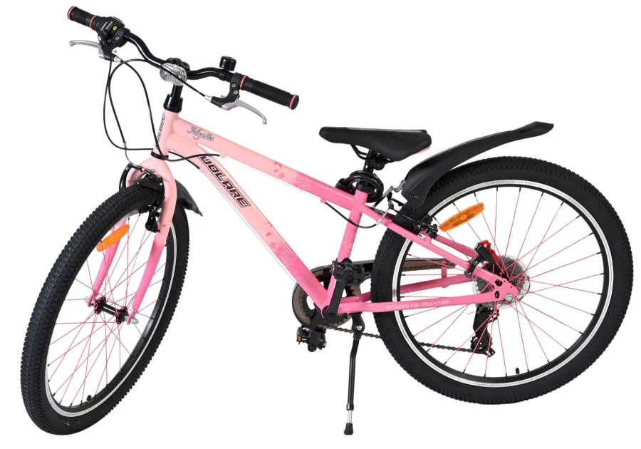 Volare Mystic Kinderfiets – 24 inch – Roze – 7 speed — foto 12