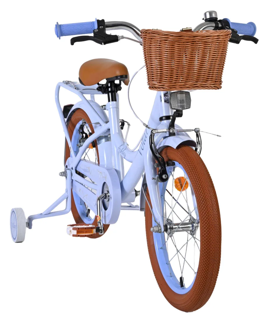 Volare Ashley Kinderfiets - Meisjes - 16 inch - Pastel Blauw- Twee Handremmen — foto 5
