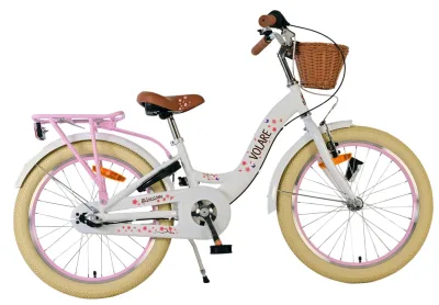Volare Blossom Kinderfiets – Meisjes – 20 inch – Wit – Nexus 3 versnellingen