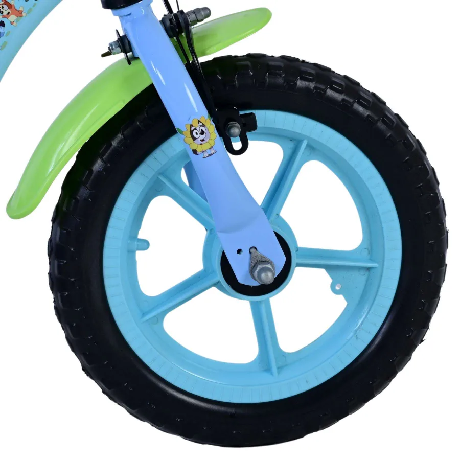 Bluey Kinderfiets – Jongens – Mag Wheels – 12 inch – Blauw — foto 6