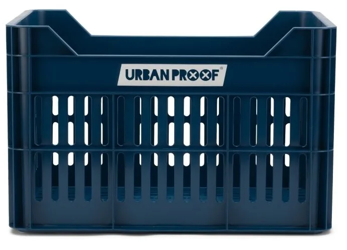 Gerecyclede Fietskrat Urban Proof Click 30 Liter donker blauw — foto 7
