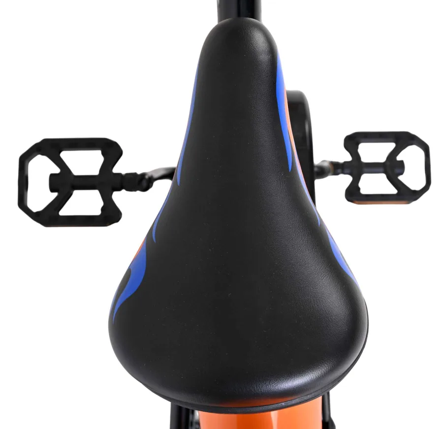 Hot Wheels Kinderfiets - Jongens - 16 inch - Zwart Oranje Blauw — foto 5