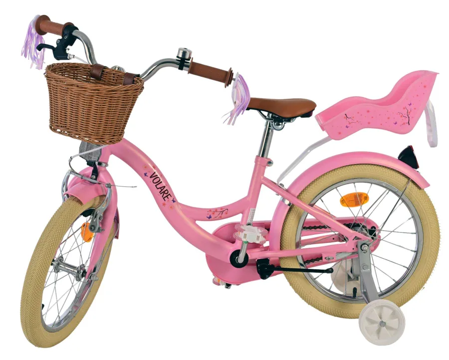 Volare Blossom Kinderfiets – Meisjes – 16 inch – Roze — foto 11