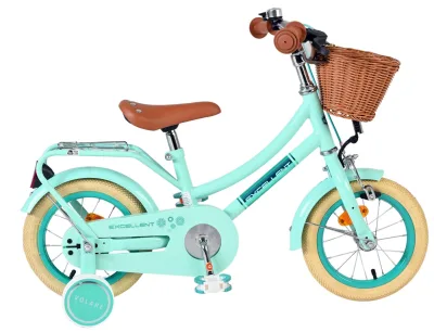 Volare Excellent Children's bike – Girls – 12 inch – Green