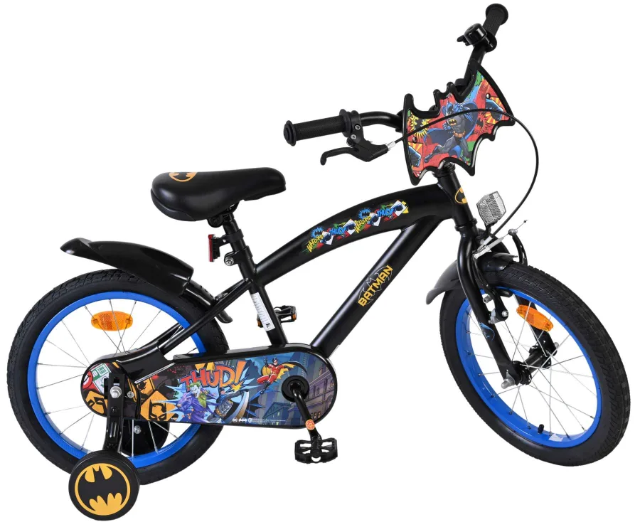 Batman Kinderfiets – Jongens – 16 inch – Zwart — foto 12