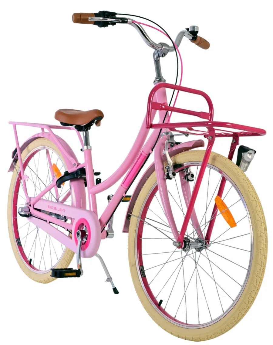 Volare Excellent Kinderfiets – Meisjes – 24 inch – Roze – 3 Versnellingen — foto 10