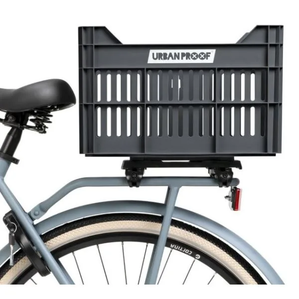 Gerecyclede Fietskrat Urban Proof Click 30 Liter As grijs — foto 4