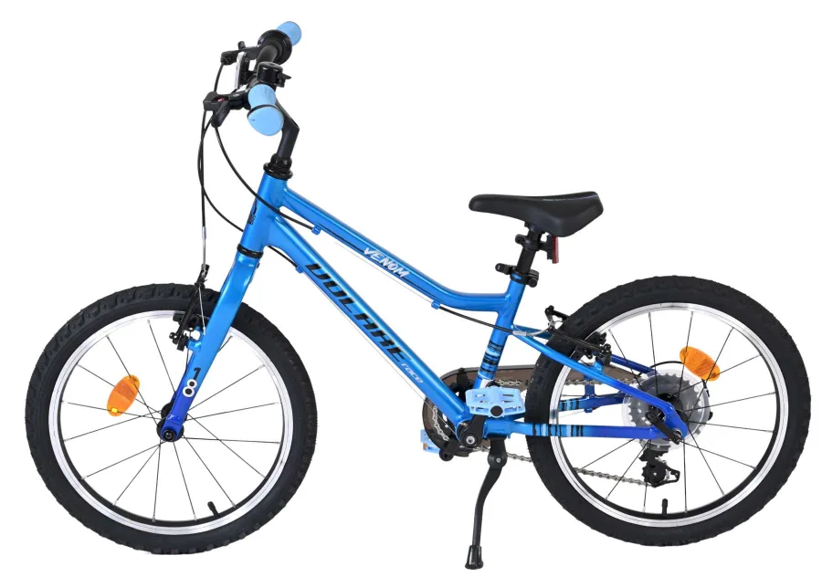 Volare Venom Kinderfiets – Jongens – 18 inch – Blauw – Twee handremmen — foto 8