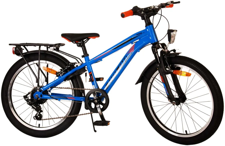 Volare Cross Kinderfiets – Jongens – 20 inch – Blauw – 6 versnellingen — foto 3
