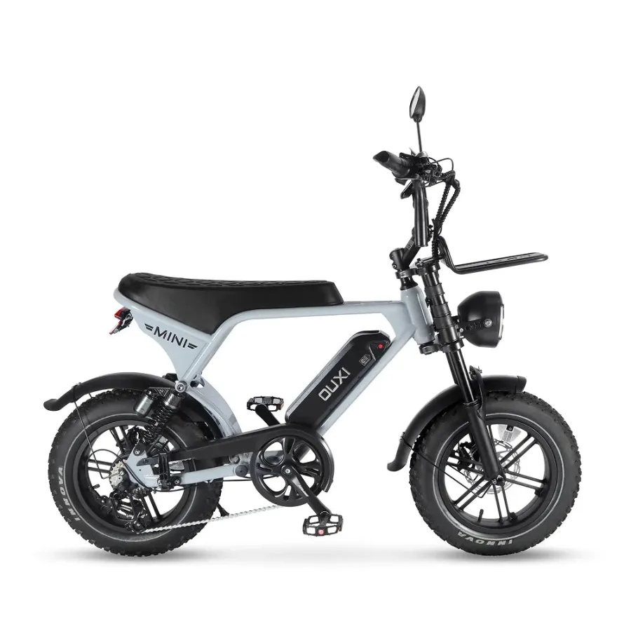 OUXI V8 Ultra Mini Fat-bike licht Grijs — foto 2