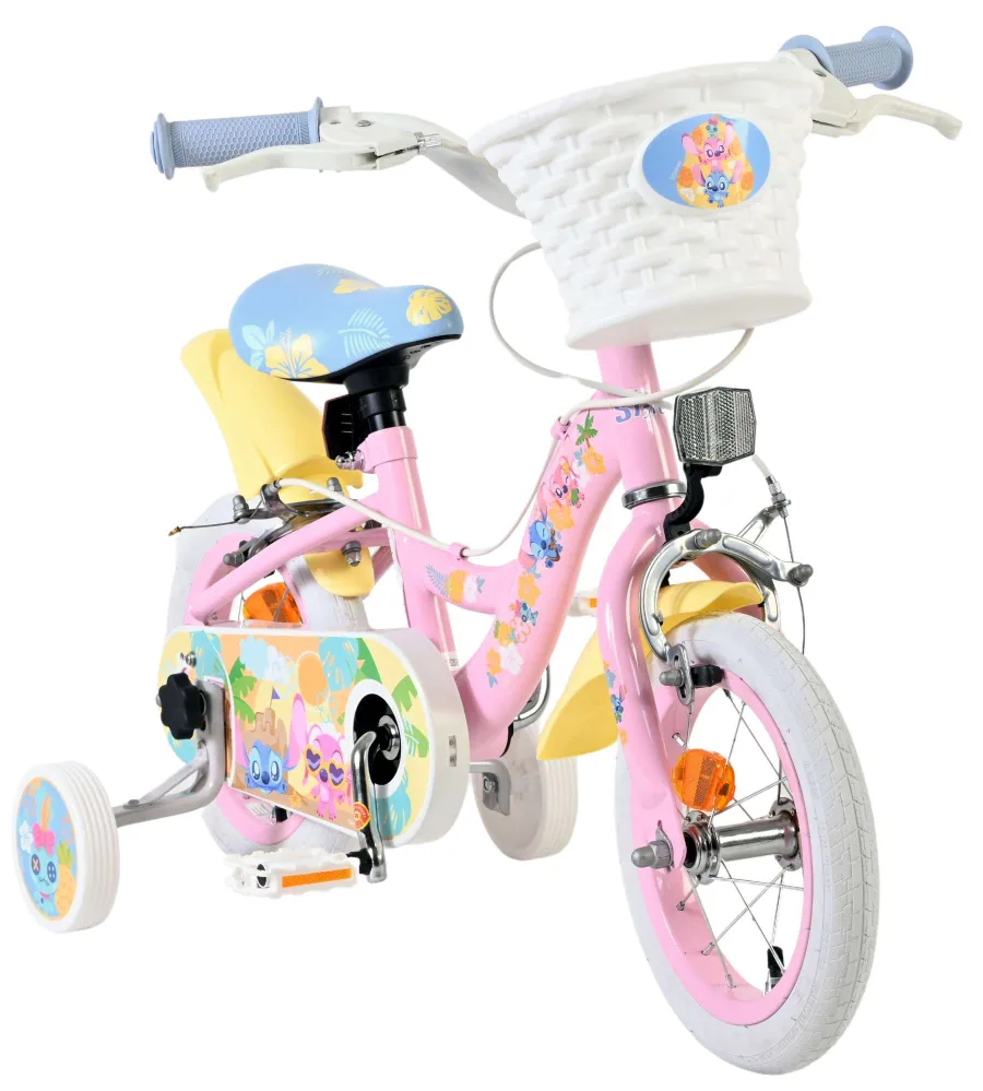 Koala Kinderfiets – Meisjes – 12 inch – Roze – Twee Handremmen — foto 5