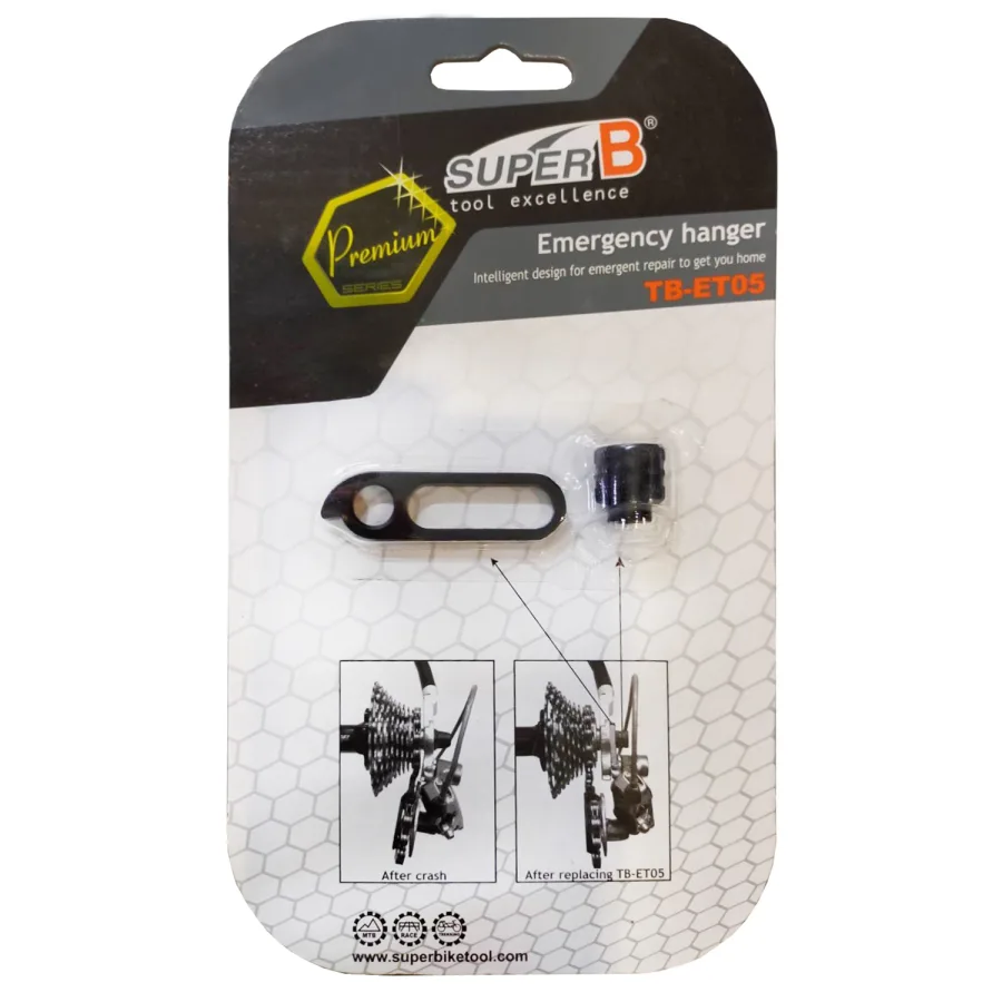 Derailleurpad M-Wave Super B TB-ET05 - Zwart — foto 2