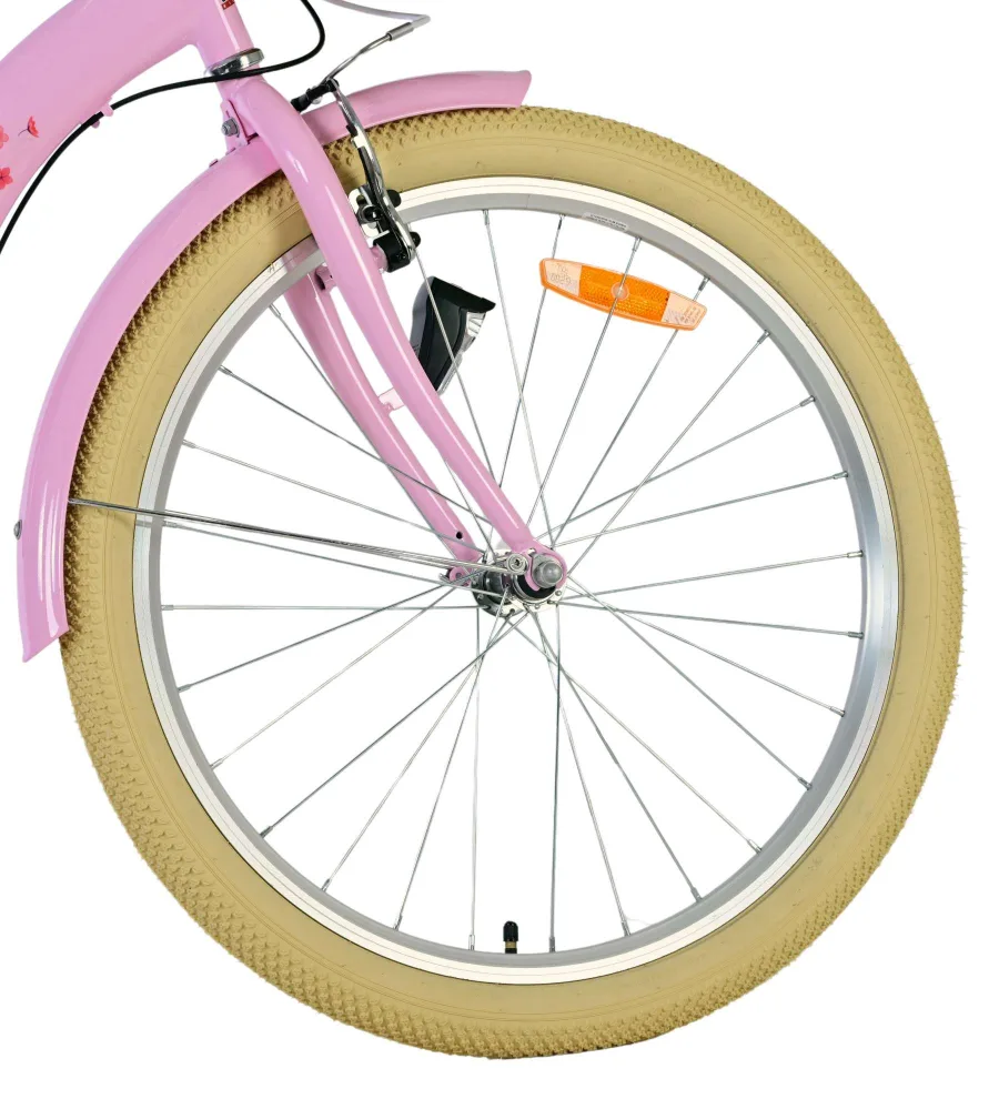 Volare Blossom Kinderfiets – Meisjes – 24 inch – Roze – 3 Versnellingen — foto 3