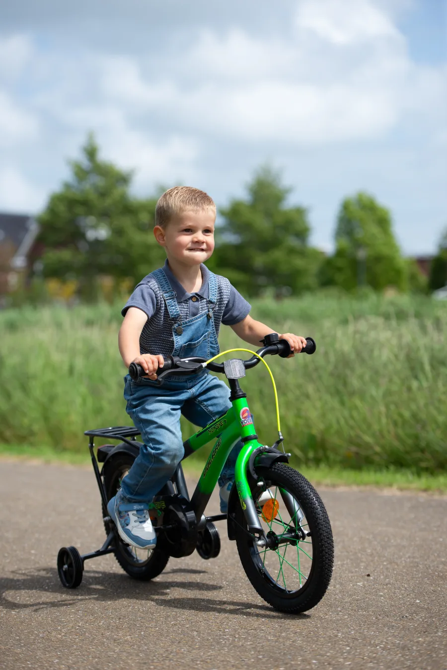 Volare Thombike Kinderfiets – Jongens – 16 inch – Groen Grijs — foto 14