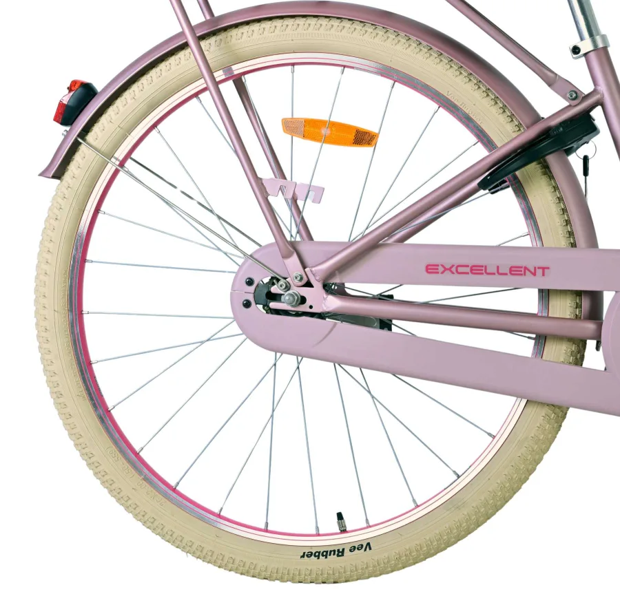 Volare Excellent Kinderfiets – Meisjes – 26 inch – Mat Roze — foto 2