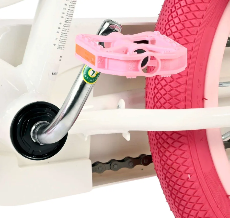 Volare Unicorn Kinderfiets – Meisjes – 16 inch – Wit — foto 10