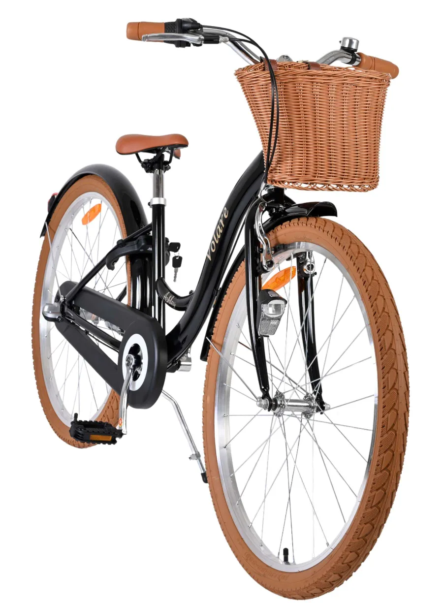 Volare Ashley Kinderfiets – Meisjes – 26 inch – Zwart – Nexus 3 versnellingen — foto 9