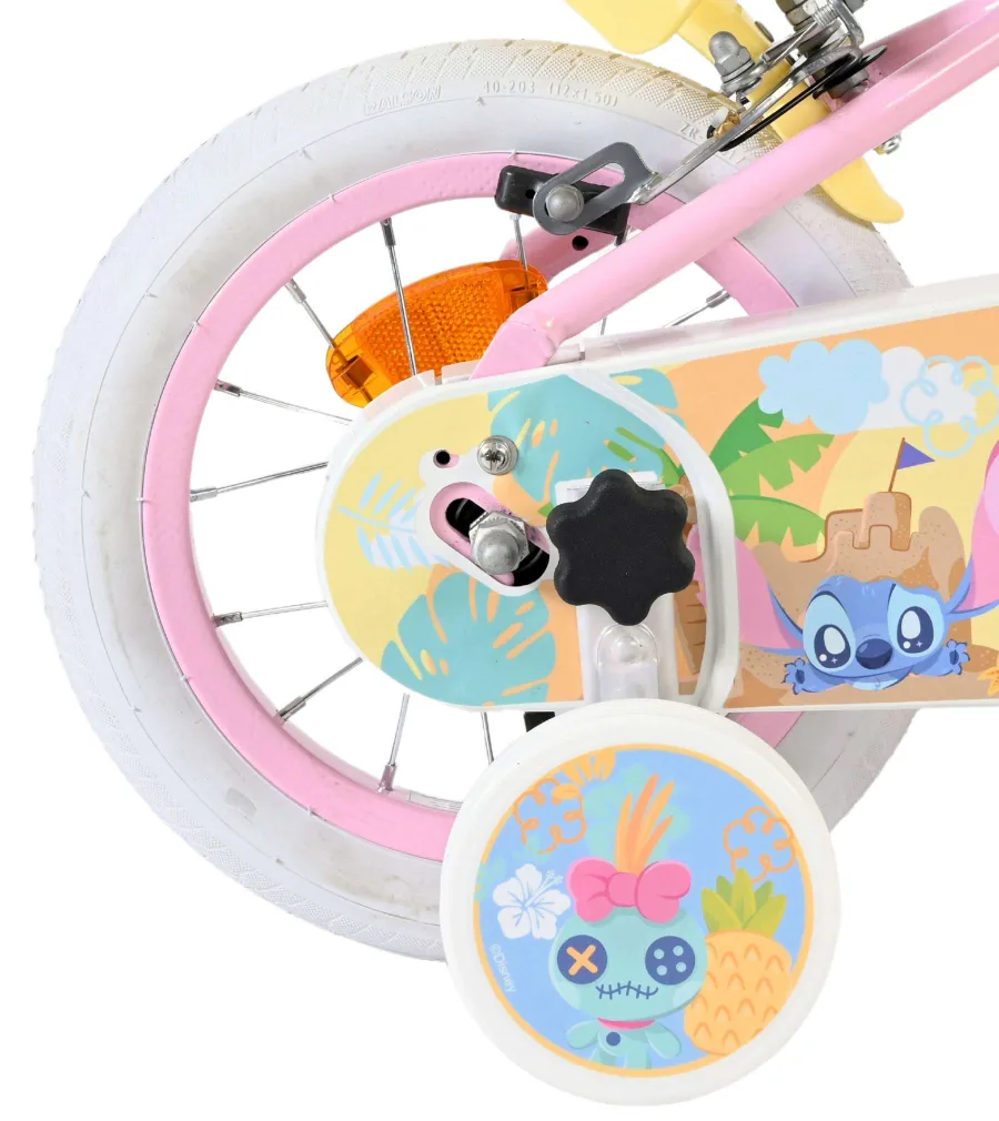 Koala Kinderfiets – Meisjes – 12 inch – Roze – Twee Handremmen — foto 2