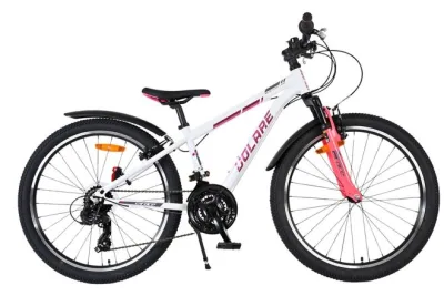 Volare XC Race Kinderfiets – 24 inch – 21 speed – Wit Roze