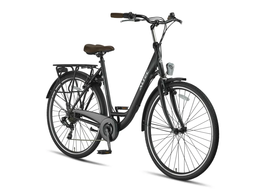Altec Metro 28 inch Damesfiets 49cm Mat Zwart — foto 2
