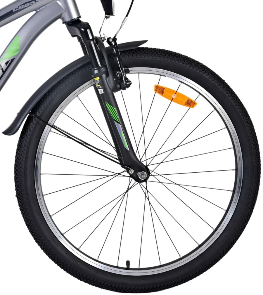 Volare Cross Kinderfiets – Jongens – 24 inch – donker Grijs — foto 15