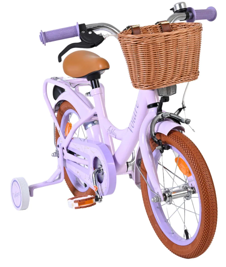 Volare Ashley Kinderfiets - Meisjes - 14 inch - Lila — foto 4