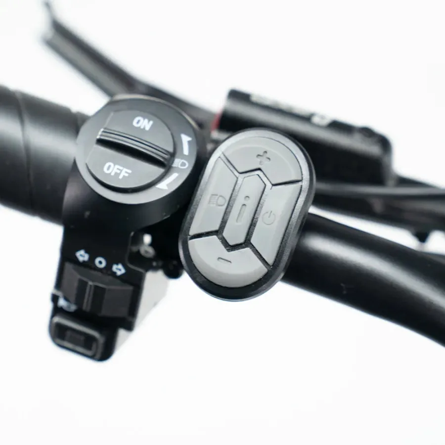 OUXI V8 Ultra Mini Fat-bike Grijs — foto 3