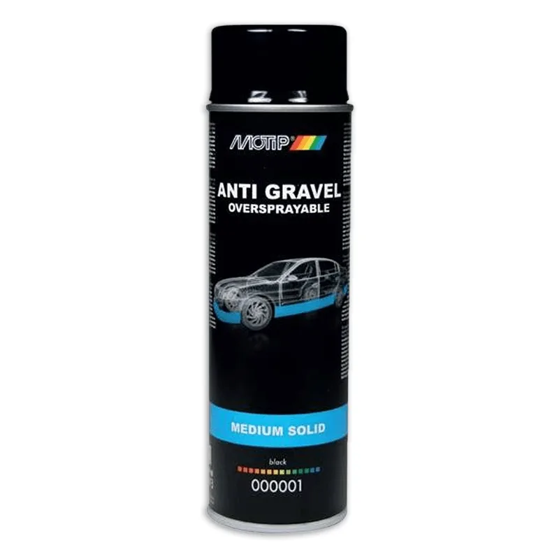 Anti Steenslag Medium Solid Zwart