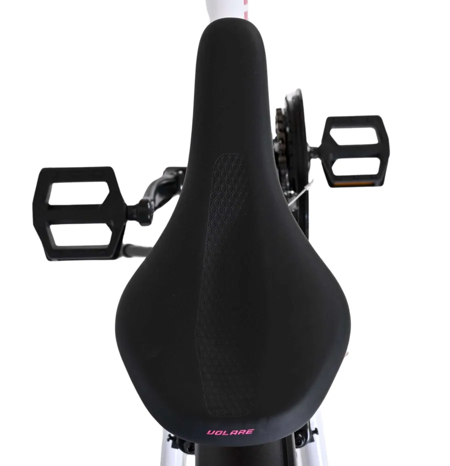 Volare XC Race Kinderfiets – 24 inch – 21 speed – Wit Roze — foto 7