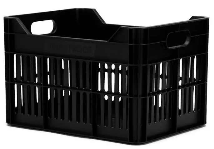 Recycled bike crate Urban Proof Junior 15 liter - black — foto 2