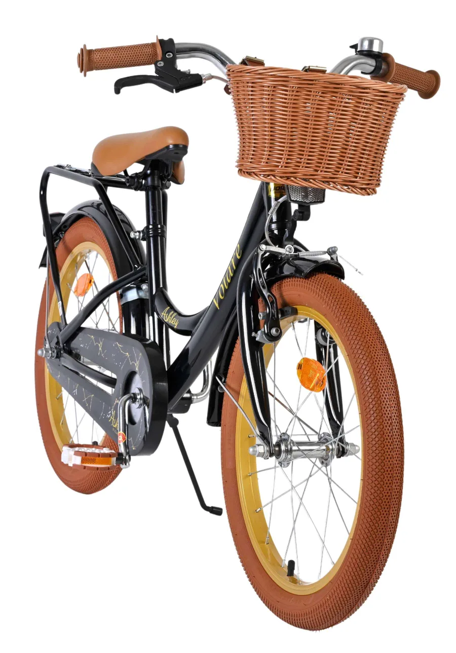 Volare Ashley Kinderfiets - Meisjes - 18 inch - Zwart — foto 5