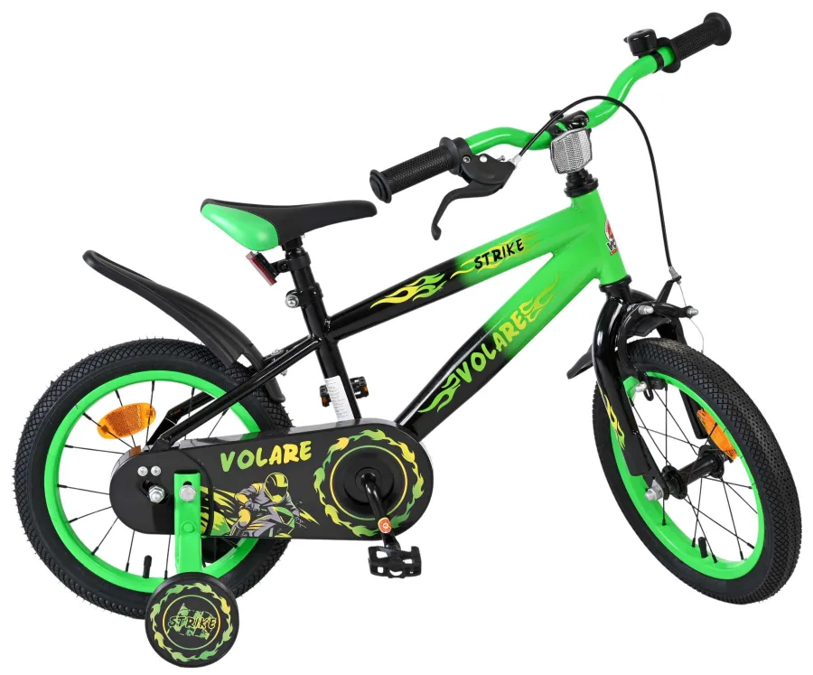 Volare Strike Kinderfiets - Jongens - 14 inch - Groen — foto 10