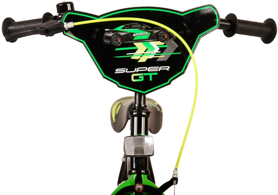 Volare Super GT Kinderfiets – Jongens – 14 inch – Groen – Twee handremmen — foto 4