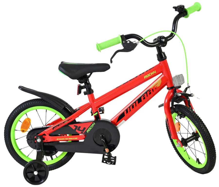 Volare Rocky Kinderfiets – Jongens – 14 inch – Rood — foto 12