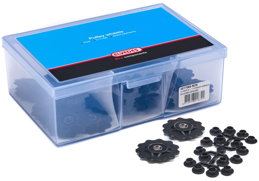 Derailleurwieltjes 2 × 11 tands met afgedichte lagers 10 sets — foto 5