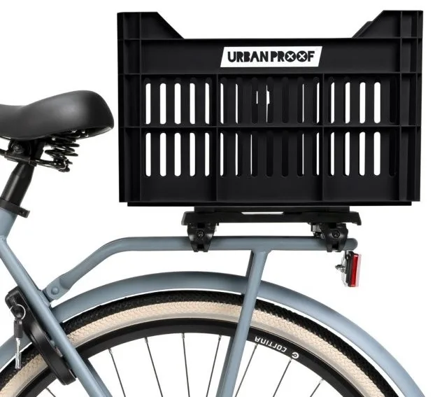 Gerecyclede Fietskrat Urban Proof Click 30 Liter zwart — foto 13