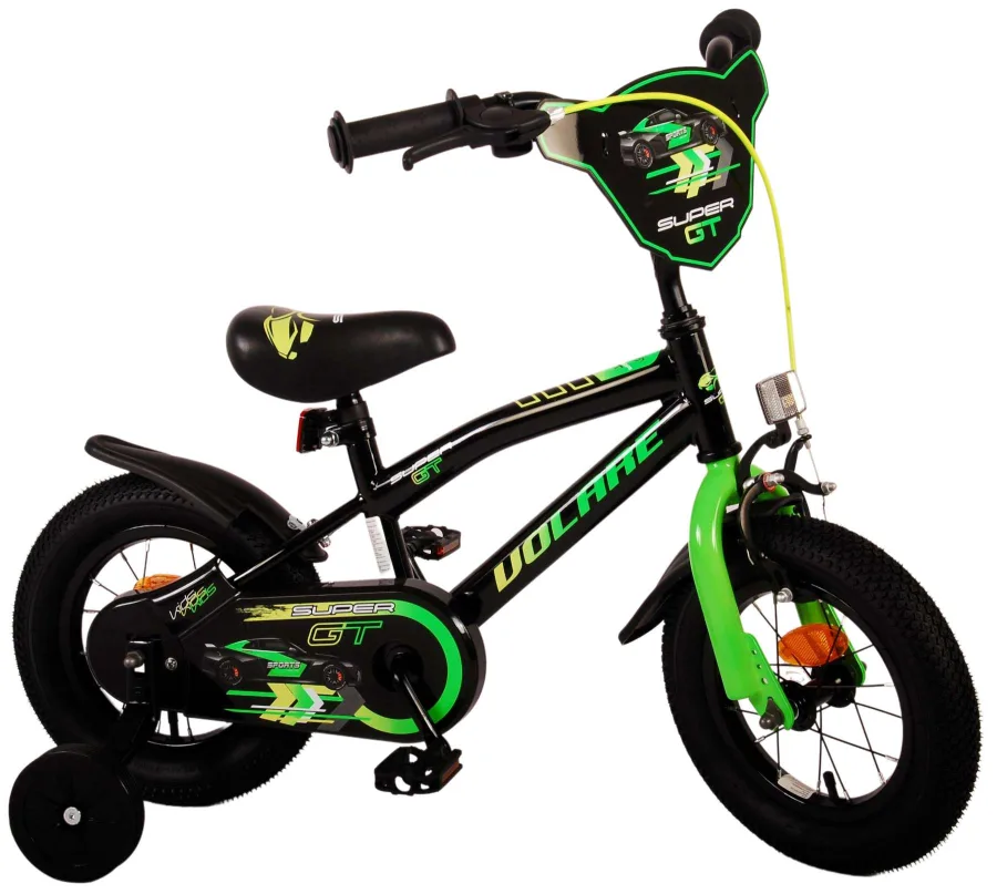 Volare Super GT Kinderfiets – Jongens – 12 inch – Groen — foto 3