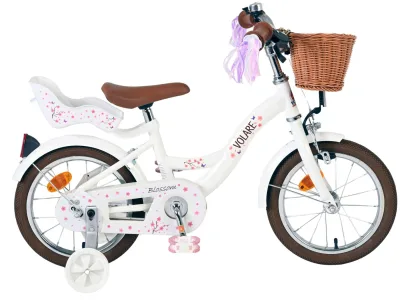 Volare Blossom Children's bike – Girls – 14 inch – White