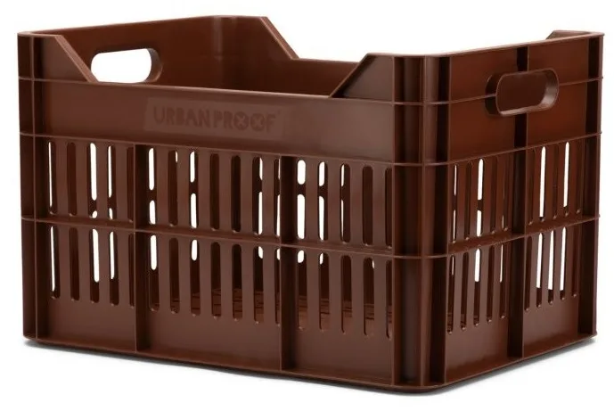 Gerecyclede Fietskrat Urban Proof Click 30 Liter Donker bruin — foto 6