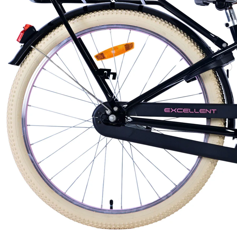 Volare Excellent Kinderfiets – Meisjes – 24 inch – Zwart — foto 12