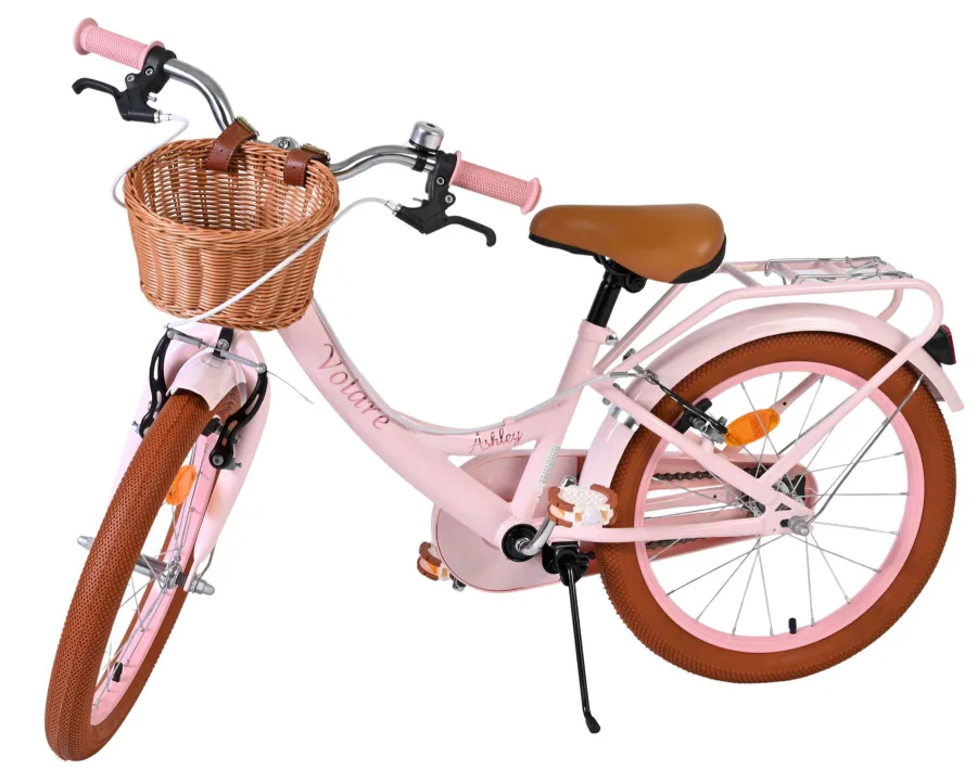 Volare Ashley Kinderfiets - Meisjes - 18 inch - Roze - Twee handremmen — foto 8