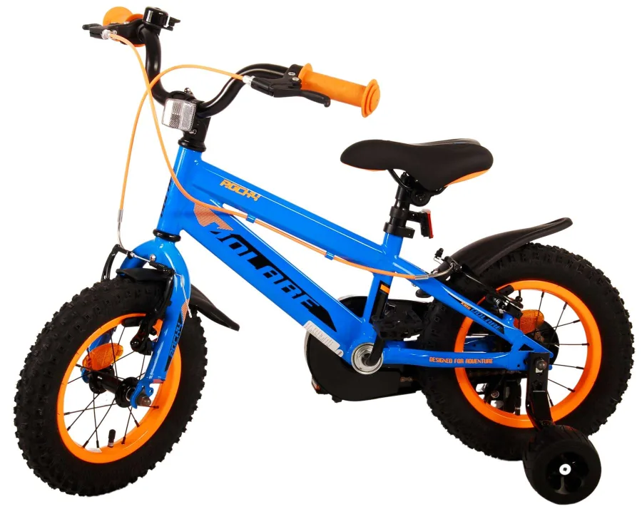Volare Rocky Kinderfiets – Jongens – 12 inch – Blauw – Twee handremmen — foto 6
