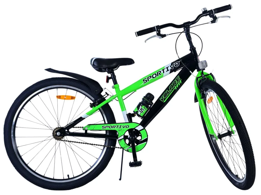 Volare Sportivo Kinderfiets – Jongens – 26 inch – Groen – Twee Handremmen — foto 12