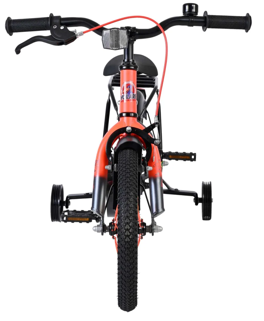 Volare Thombike Kinderfiets – Jongens – 14 inch – Oranje/Grijs — foto 7